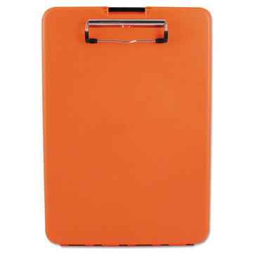 Saunders Slimmate Storage Clipboard, 1-2" Clip Capacity, 8 1-2 X 11 Sheets, Hi-vis Orange freeshipping - TVN Wholesale